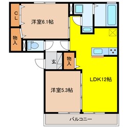 セレーノの物件間取画像